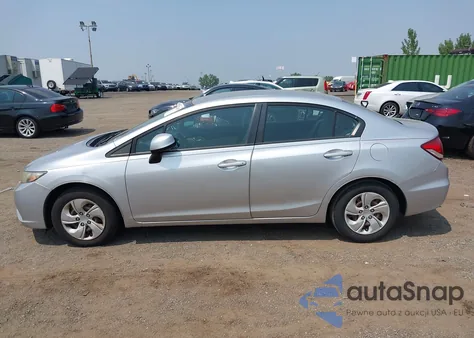 2013 Honda Civic Lx z USA, uszkodzony, nr VIN 19XFB2F57DE223992